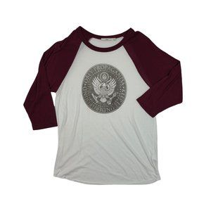 Obey Women's Baseball T-Shirt Sz Large Graphic